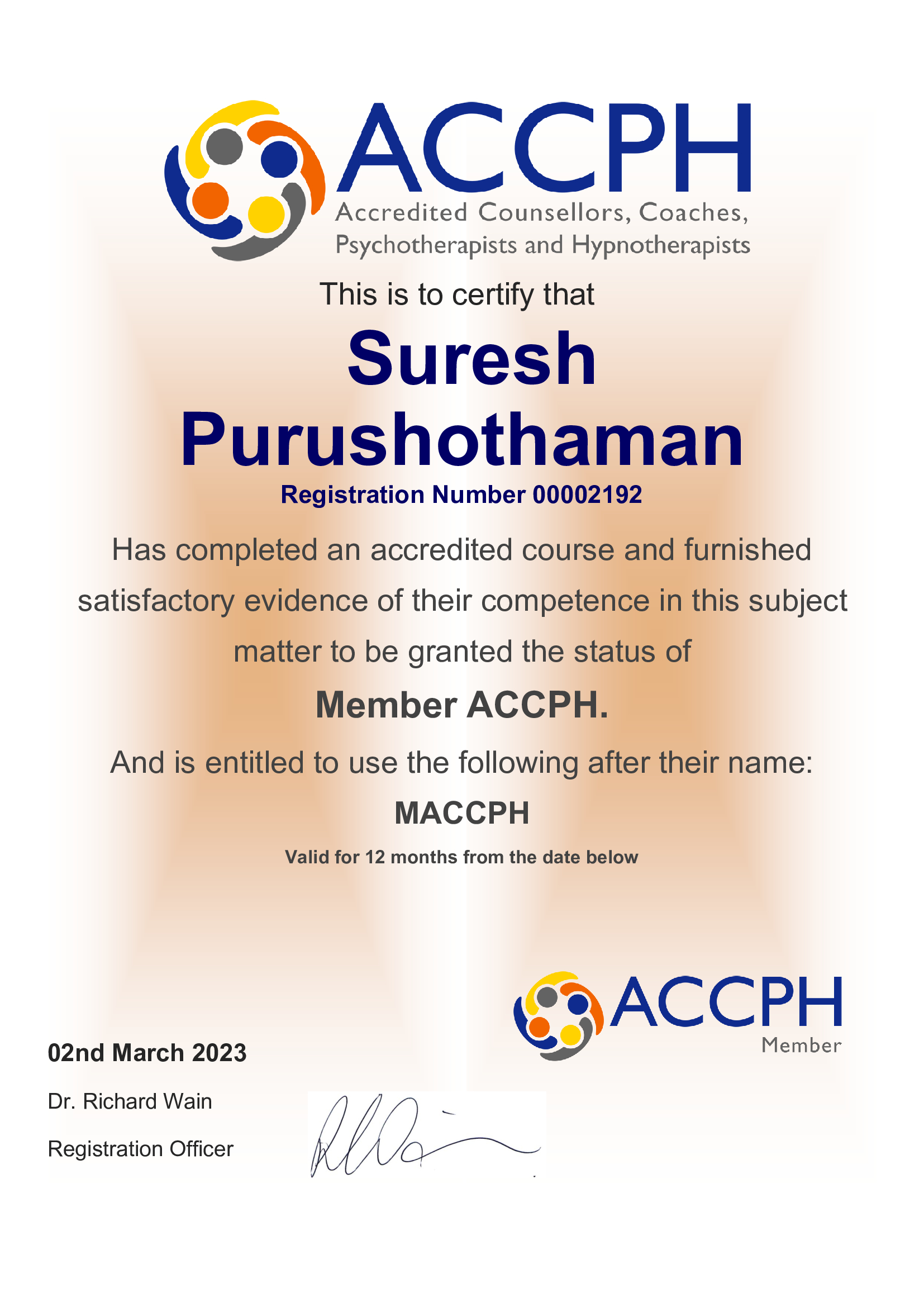 photo of Suresh Purushothaman
